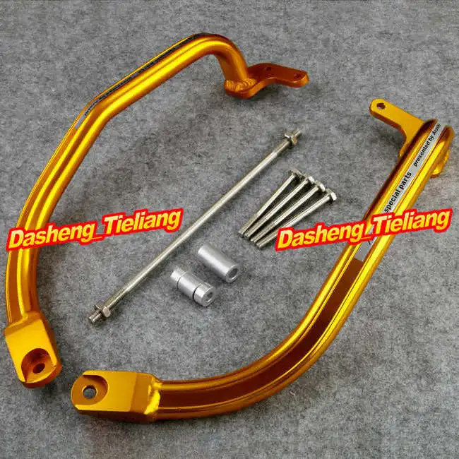 

For Honda 1999-2012 CB 400 VTEC CB400 Motorcycle CNC Engine Crash Bar Protector Guard, Spare Parts & Accessories,Gold Color