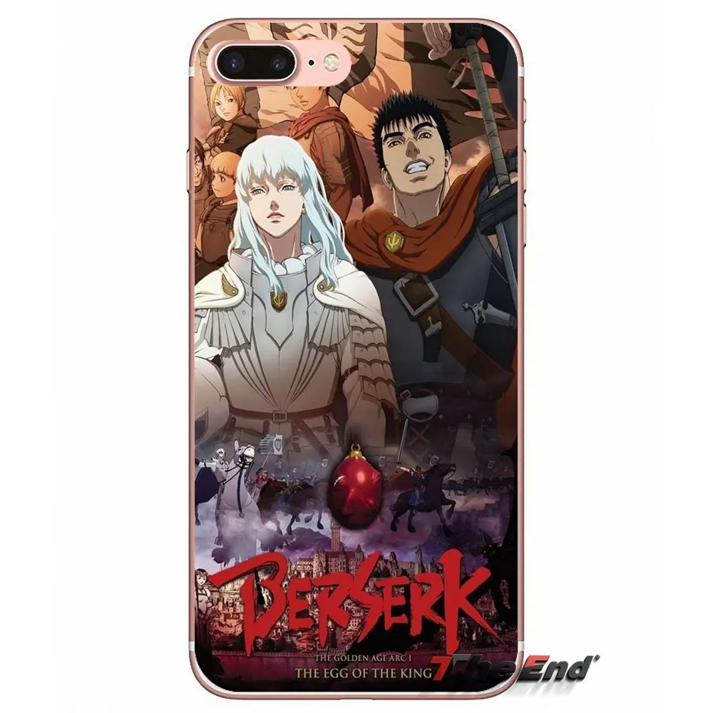 Мягкий чехол Berserk Golden Age Arc II для Xiaomi Redmi 4 3 3S Pro Mi3 Mi4 Mi4i Mi4C Mi5 Mi5S Mi Max Note 2