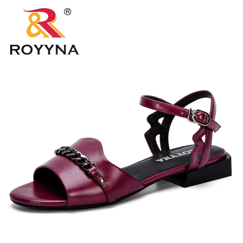 ROYYNA 2019 Новая Стильная летняя удобная женская обувь пляжные сандалии гладиаторы