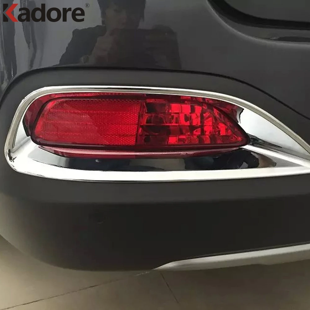 

For Kia Sorento 2016 2017 2018 ABS Chrome Rear Fog Light Lamp Cover Sticker Decoration Trim Exterior Accessories Car Styling