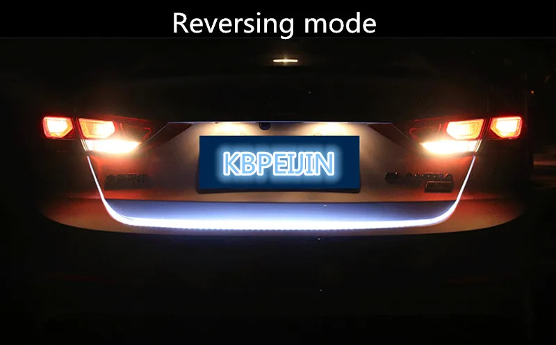 

Accessories LED Dynamic Trunk Strip Lighting Rear Tail light Sticker for Vw polo tiguan golf 7 4 6 passat b6 b5 b7 car styling