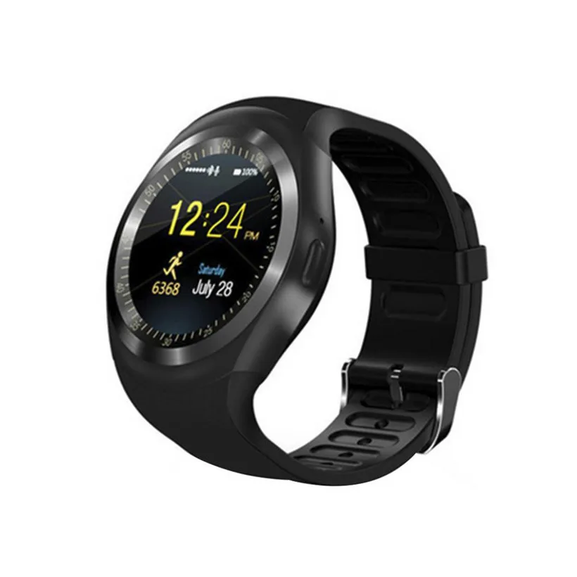 

Free Shipping Bluetooth Phone Smart Watch LED Wrist Watch Full Round Screen SIM For Android For IOS 80514 DROP SHIPPING