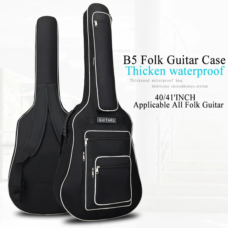 

40 Inch / 41 Inch Guitar Bag Carry Case Backpack Oxford Acoustic Folk Guitar Gig Bag Cover with Double Shoulder Straps Hot sell