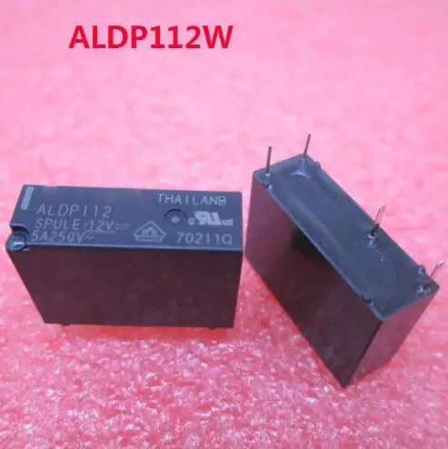 Горячая новинка 12В реле ALDP112W ALDP112 DC 5А 250В 4PIN | Обустройство дома