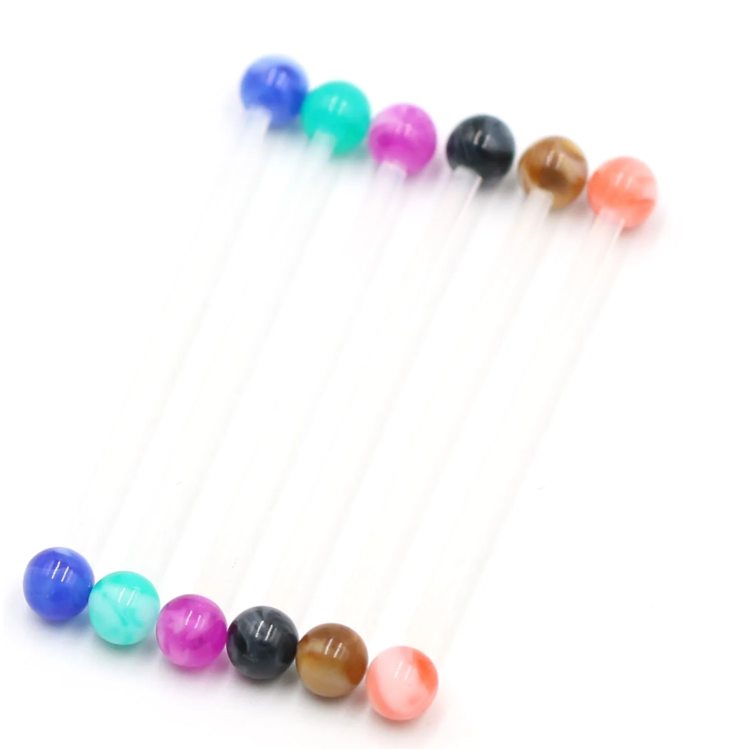 

1pcs Ear Cartilage Tragus Eyebrow Earring Acrylic Piercing Helix Barbell Woman Ear Stud Lip Piercing Body Jewelry