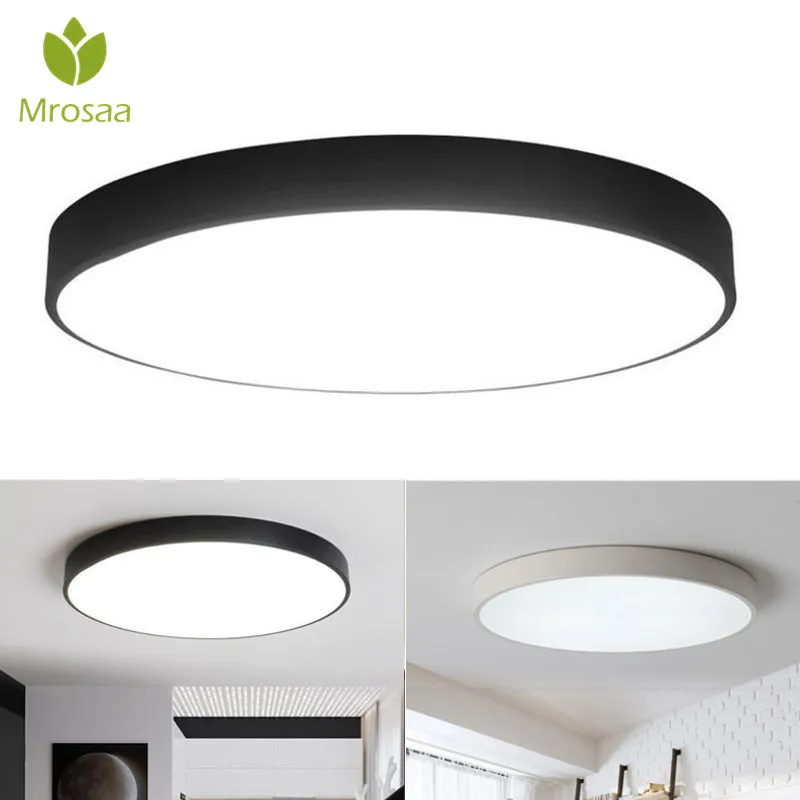 

Mrosaa 18W 24W LED Ceiling Lights High Quality Indoor Lighting White / Warm White Light Living Room Foyer Surface Mounted Lamps