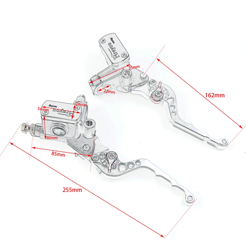 Главный тормозной цилиндр мотоцикла рычаг гидравлического сцепления Универсальный 22 мм для yzf 250 honda drz400 Байк мотокросс питбайк 150