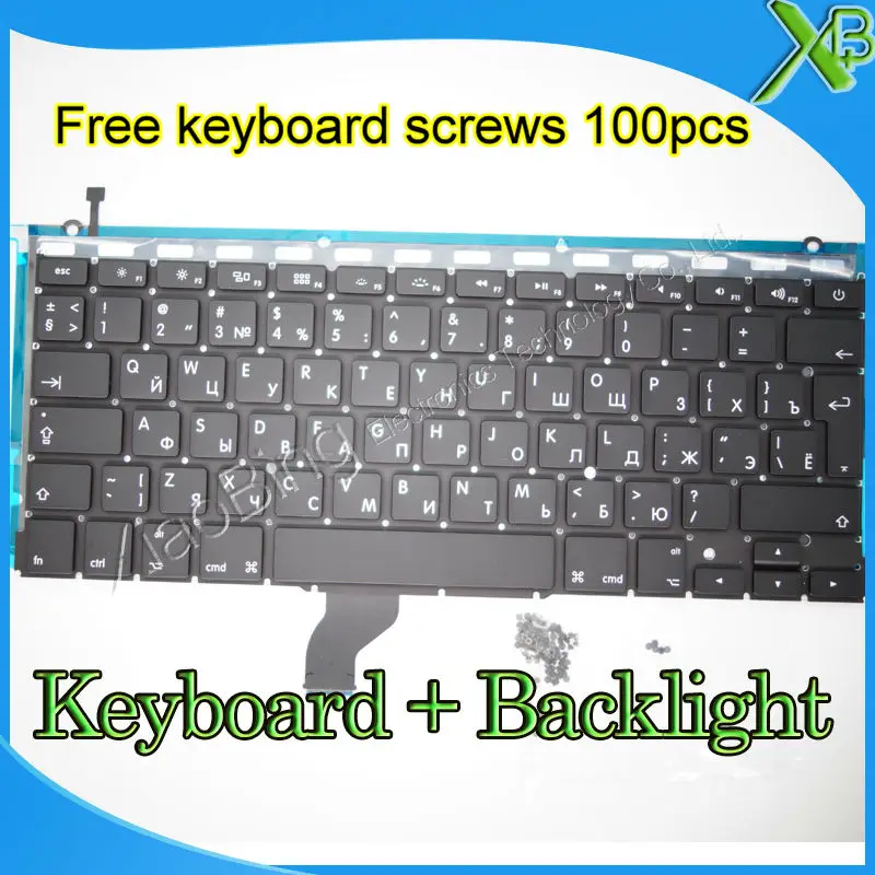 US Keyboard+BackLight+Screws for MacBook Pro Retina 13” A1502 2013 2014 2015 New