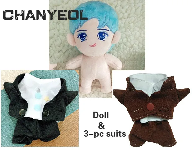 [MYKPOP] EXO CHANYEOL: кукла и наряды, костюм из 3 предметов, коллекция фанатов KPOP SA19070802