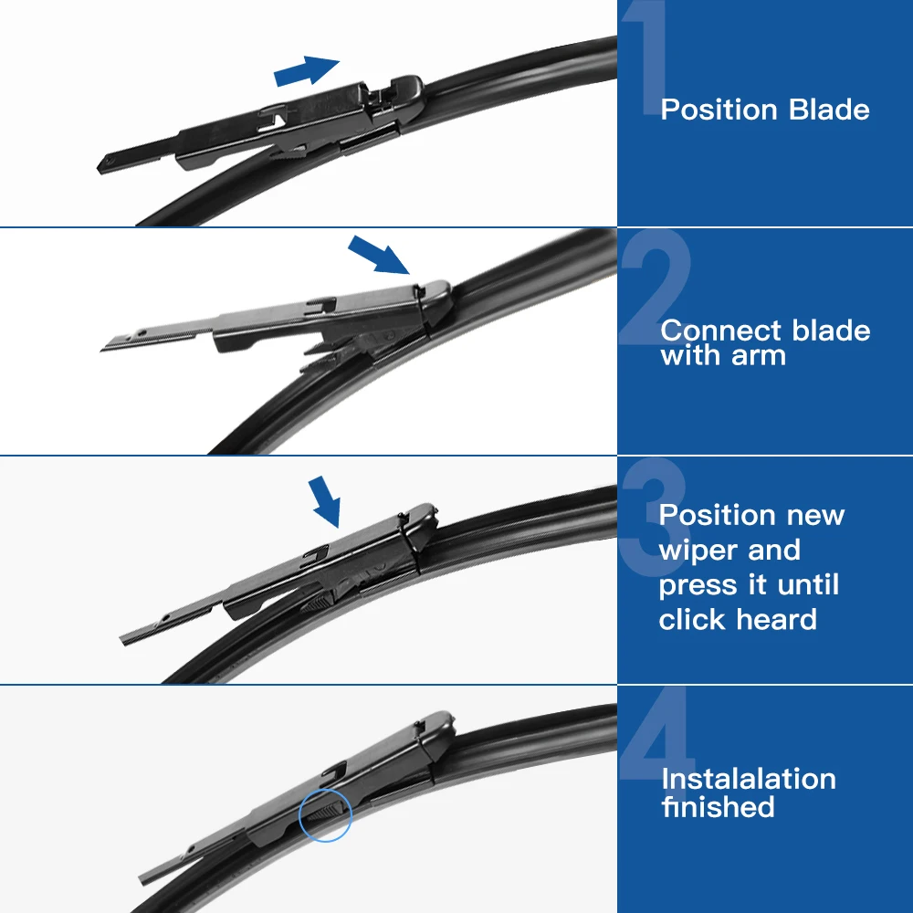 YITOTE стеклоочистителей для Ford Escape Fit Hook/Pinch Tab Arms(только для североамериканской версии