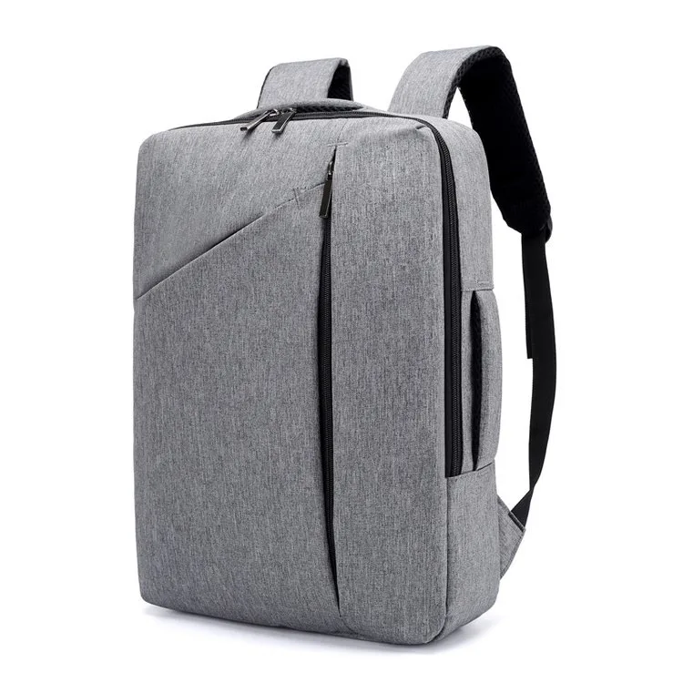 

New Design Fashion Men Business Backpack Multi-function Large Capacity Laptop Bag Unisex Teenager Solid Travel Backpack