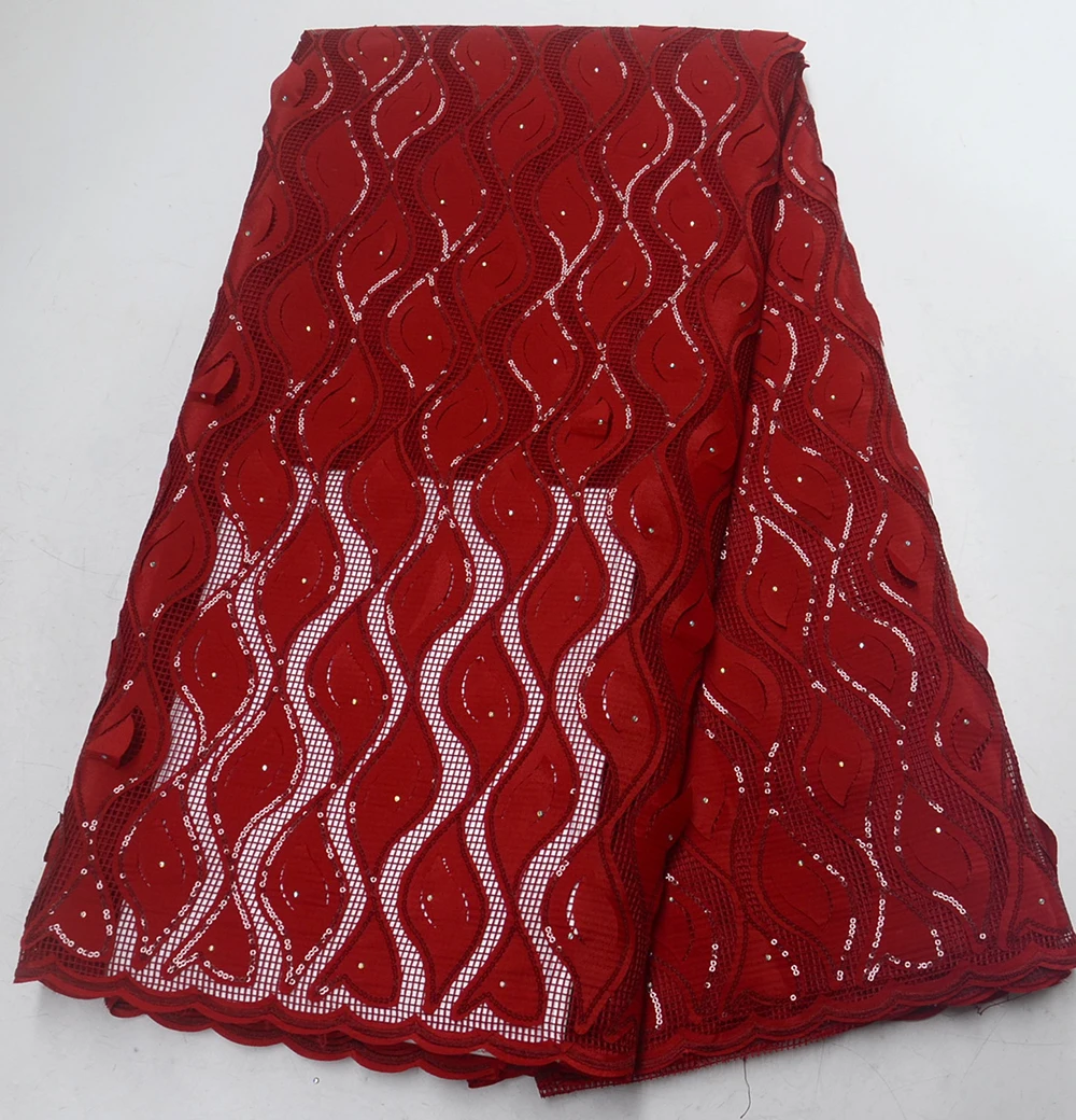 

Newest Peach African Lace Fabric With Sequins 3d lace fabric 2019 High Quality Bridal For Nigerian Lace