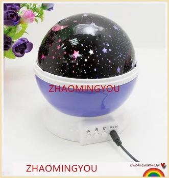 

YON Romantic Rotating Spin Night Light Projector Children Kids Baby Sleep Lighting Sky Star Moon Master USB Lamp Led Projection