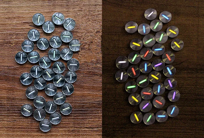 

Self-luminous 25 Years DIY Titanium Chip 1.5x6mm Tritium Tube Patch Luminous Tritium Gas Lights Signal Lights EDC Multi Tools