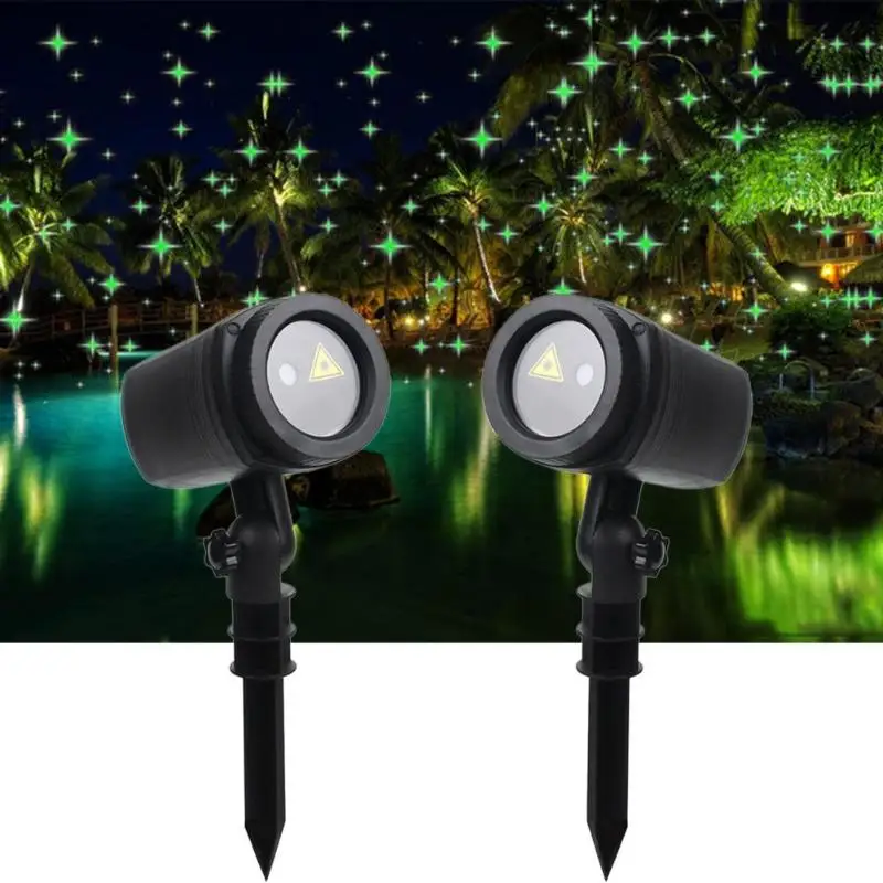 

Christmas LED stage light Star Blink Effect IP44 Waterproof LED DJ Disco stage light Moving Light outdoor Lawn Projector Lamp
