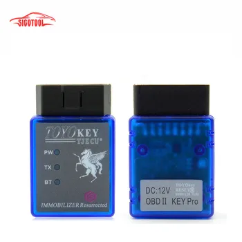 

TOYO KEY Toyokey OBDII Key Pro Work with Mini CN900 or Mini 900 Support G H and 8A Chip All Key Lost