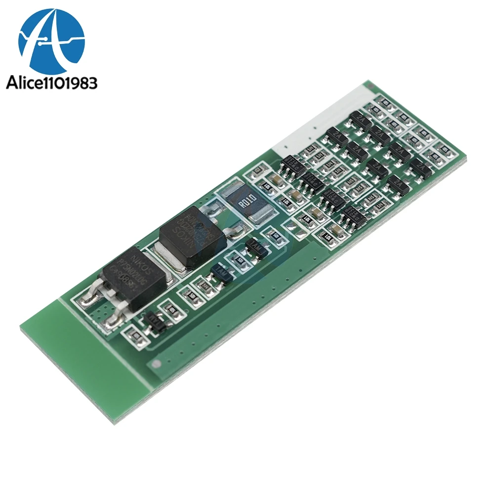 

Polymer 4S 8A Li-ion Lithium Battery Charger Protection Module Board For 4 Serial 4pcs 3.7 Li-ion Charging Protect Module BMS