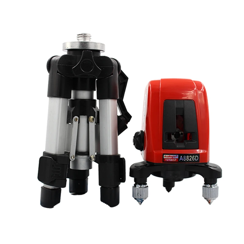 360 degree self leveling Portable mini Cross Red Laser Levels Meter 2