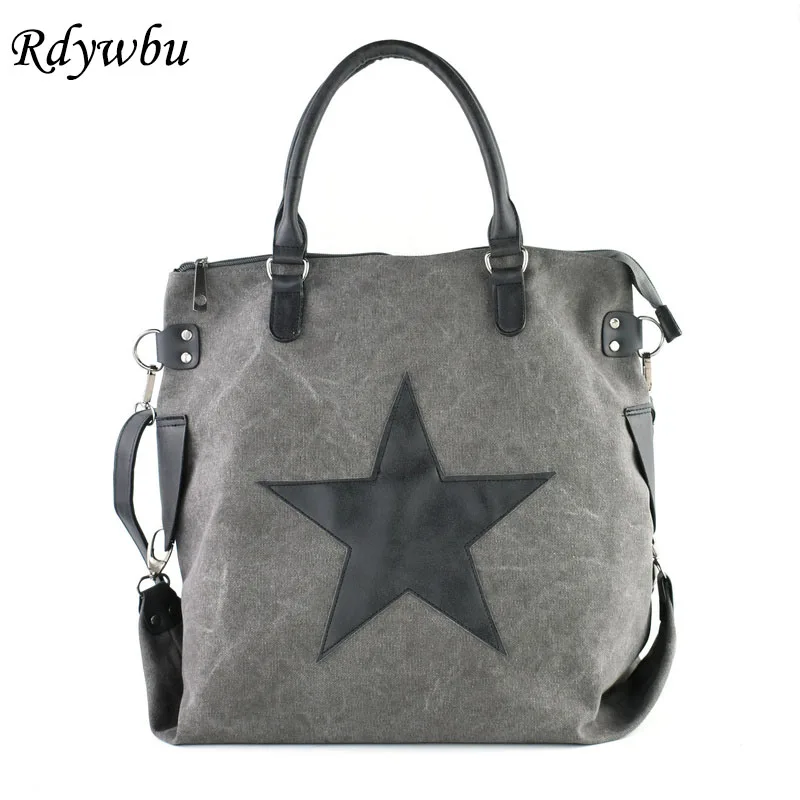 star canvas bag