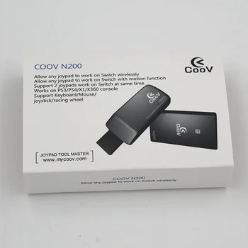 

For Coov N200 USB Wireless Controller Converter Adapter for PS3/PS4/XboxOne/Xbox360 GamePad Joystick to Nintend Switch