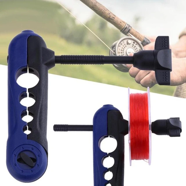 Portable Universal Fishing Line Spooler Adjustable For Various Sizes Rod  Bobbin Reel Winder Board Spool Line Wrapper Mini - Fishing Tools -  AliExpress