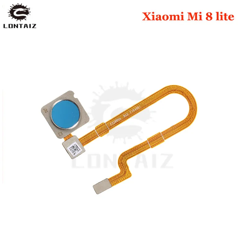 

for Xiaomi Mi 8 Lite/ Mi 8X Fingerprint Sensor Scanner Connector Home Button Key Touch ID Flex Cable Repair Spare Parts Test QC