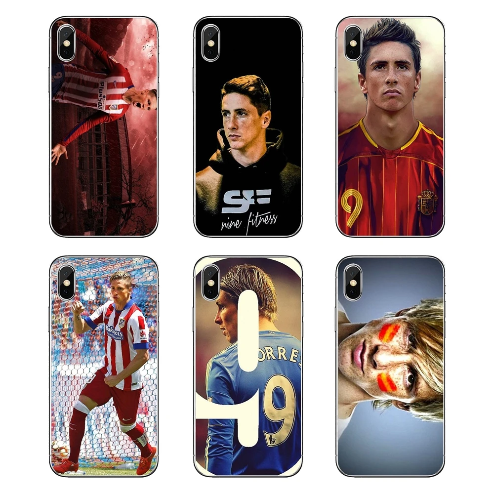 

For iPod Touch iPhone 4 4S 5 5S 5C SE 6 6S 7 8 X XR XS Plus MAX Soft Case Covers Fernando Jose Torres Sanz 19 Spanish footballer