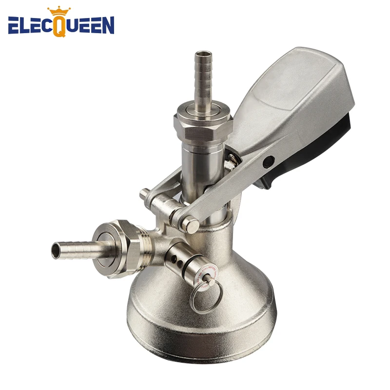 

G Type Keg Coupler Home Brewing Beer Keg Tap Dispenser G System Beer Faucet System "G" Coupler with Pressure relief valve