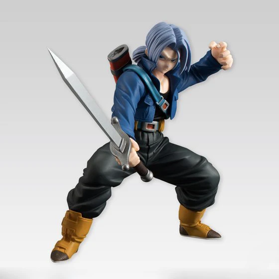 Dragon Ball Z Future Trunks Molded Figure Japan Cartoon Sculptures