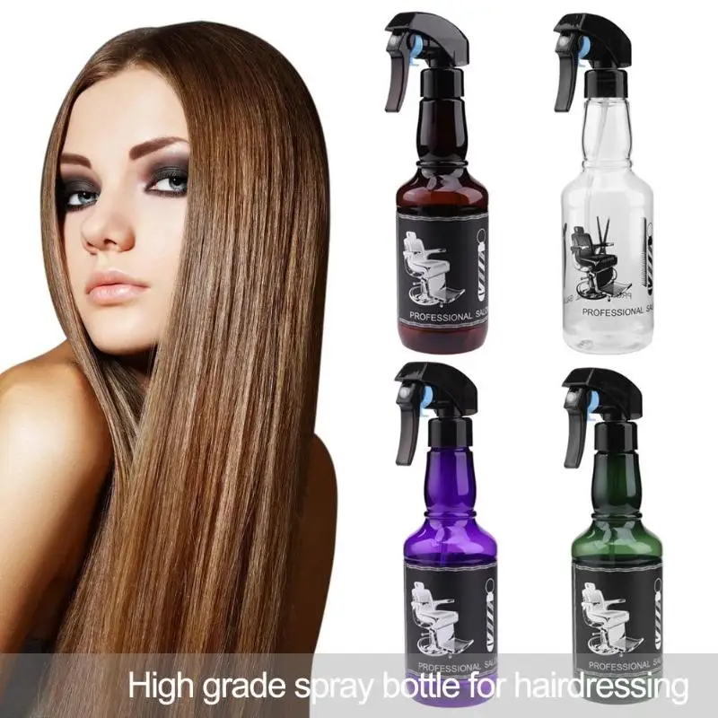 300ml Plastic Empty Hair Spray Bottle Salon Pro Hairdressing Sprayer