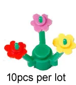 

3316 Plant flower stem accessory bricklink DIY building block brick assemble brickset