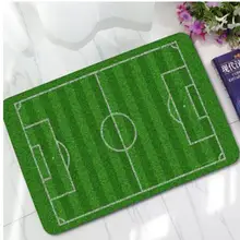 Креативный резиновый коврик для футбольного стадиона, коврик для двери, противоскользящий дверной коврик для ресторана, напольный коврик