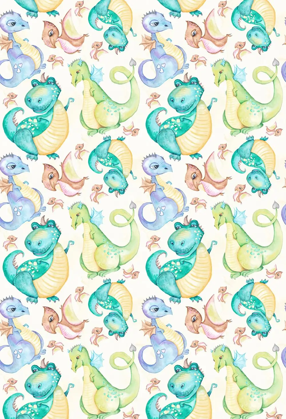 newborns backdrop cartoon dinosaur cute animals pattern background lovely kids photo shoots digital photography chileren XT-6634