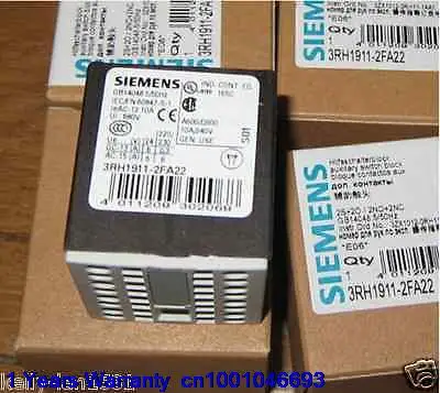 

DHL/EUB 10pcs Good quality auxiliary contact 3RH1911-2FA22 NEW 15-18