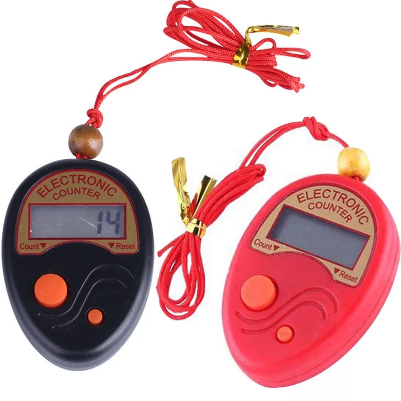 Электронный цифровой Ручной tally counter clicker LCD 5 значный ручной палец Tally Counter Clicker
