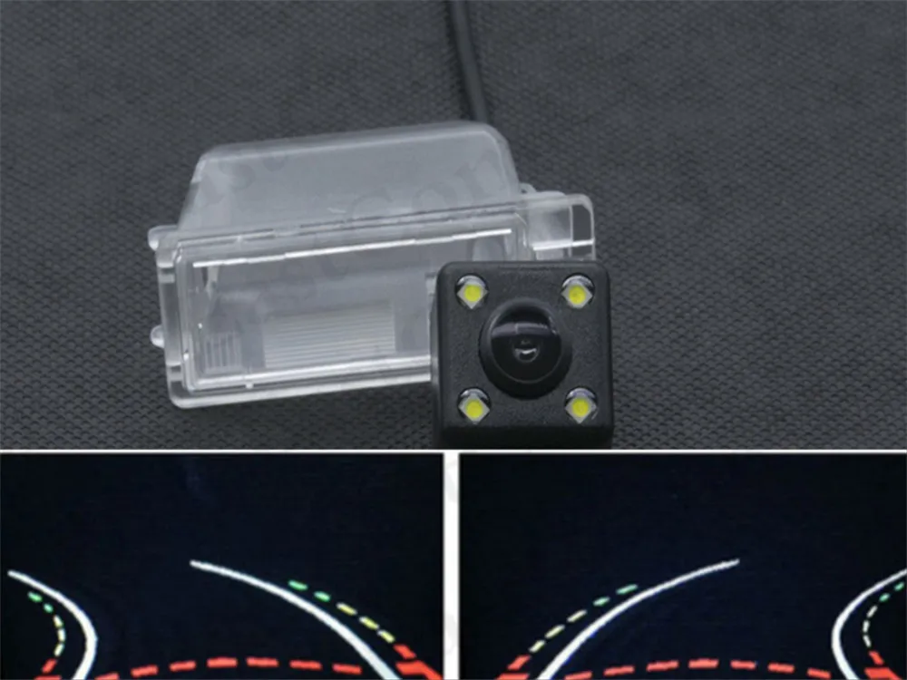 Dynamic Trajectory Tracks Car rearview camera for Ford Kuga Escape 2013 2014 2015 CCD BackUp Reverse Camera waterproof |