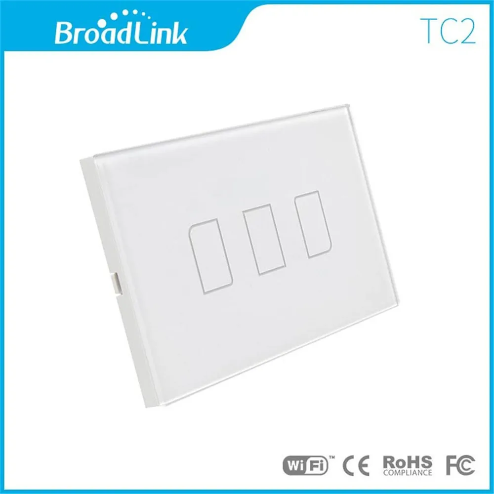 Broadlink US TC2 Wifi Touch Switch 1gang 2gang 3gang 110 220V RM2 RM Pro Universal Remote Control IR RF Wireless Control 433 315 A1 Air Detector RM MINI3 SP3 SP2-2