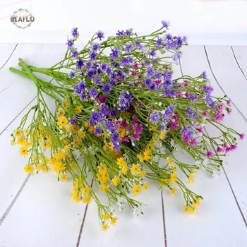 

1Bunch 5 Heads Baby's Breath Artificial Flowers Gypsophila Floristry Flower Arrangement Wedding Home Decorative