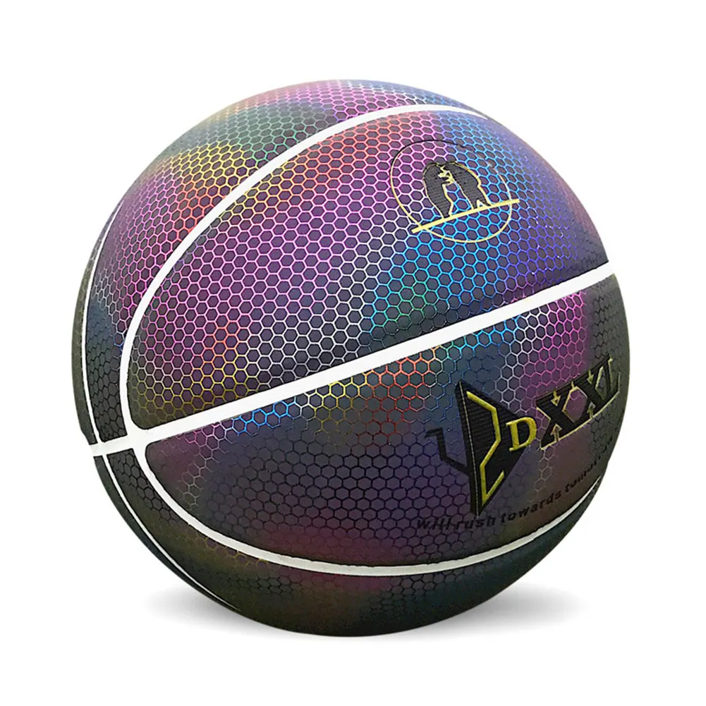 Спортивные магазины баскетбольные мячи. Тачикара мяч баскетбольный. Мяч DXXL Holographic Luminous Basketball Rainbow Ball. Баскетбольный мяч светоотражающий Nike. Баскетбольный мяч найк переливающийся.