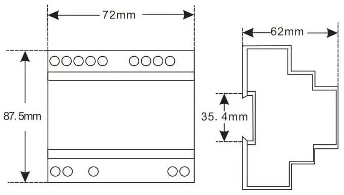 DIN Rail изолированный 2mV/V тензодатчика усилитель 0-20mA 4-20mA 0-5V 0-10В Выход Вес Сенсор датчик взвешивания модуль