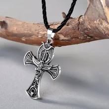 CHENGXUN Norse амулет викинга кулон ожерелье крест кельтский ирландский друид кулон ожерелье мужские ювелирные изделия