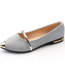 Г., новые осенние женские туфли на плоской подошве Удобные туфли на плоской подошве с острым носком, украшенные жемчугом женские слипоны золотистого цвета, брендовая повседневная обувь на плоской подошве