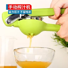 Портативная Апельсиновая мини-соковыжималка из нержавеющей стали ручные прессующие соковыжималки соковыжималка бытовой соковыжиматель для лимона кухонные принадлежности