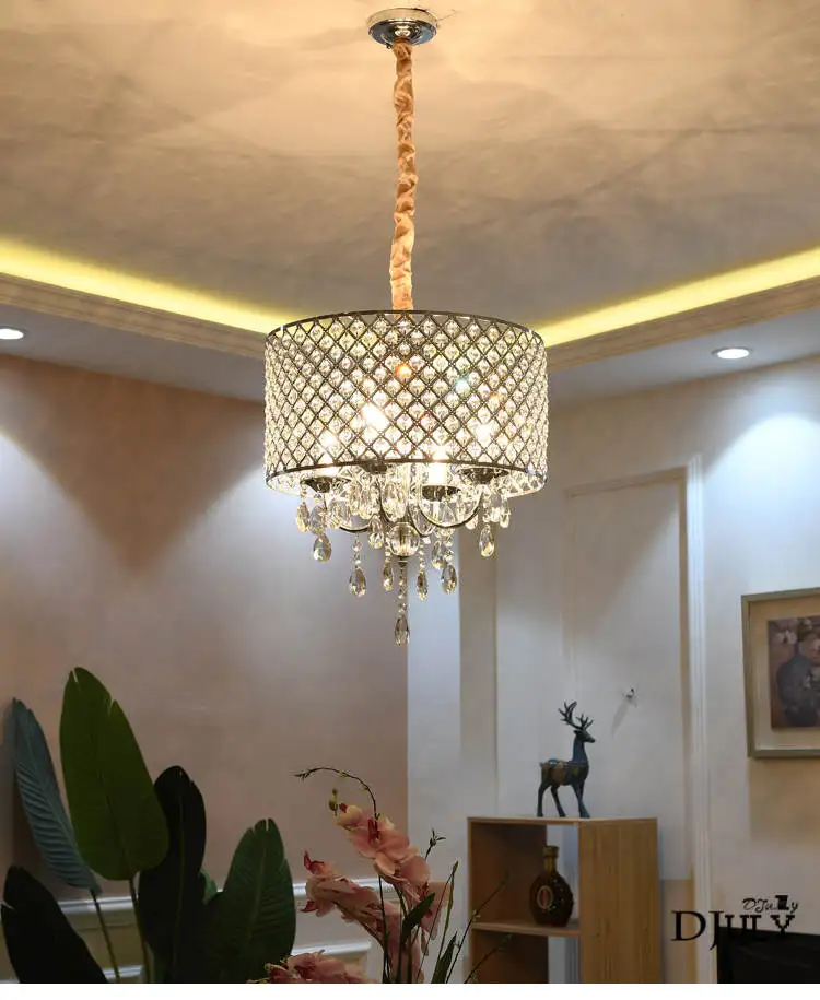Американское роскошное K9 блеск хрустальная люстра для villa hotel гостиная осветительные приборы для внутреннего использования подвесные