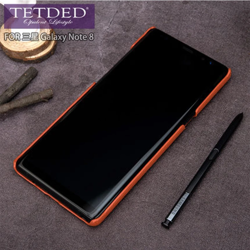 For Samsung Galaxy Note 8 Case Luxury Top Layer Genuine Leather Cover Back Phone Case Shell for Galaxy Note8 6.3inch