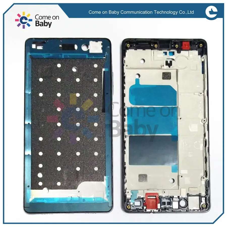 HAW0118 Original Front Bezel Frame Faceplate Housing Case With Adhesive Sticker For Huawei Ascend P8 Lite (not for Huawei P8 )
