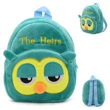 Baby Kids Cartoon Plush Children Backpack Rabbit Owl Bee Panda Strawberry Style Kindergarten Small Bag