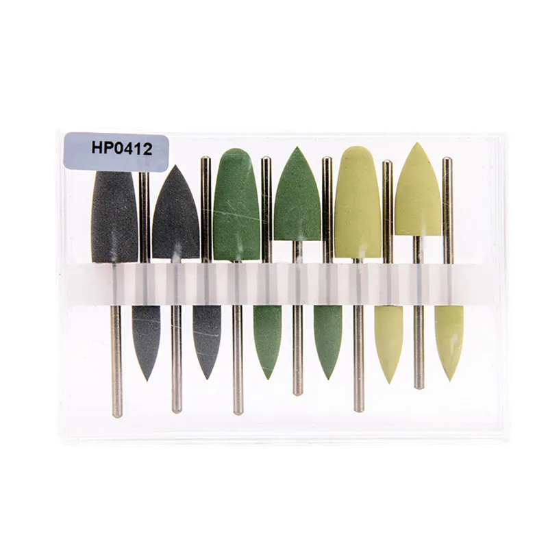 

Dental Oral Hygiene Resin Base Hidden HP0412 Denture Polishing Kits for Low-Speed Handpiece Teeth Whitening