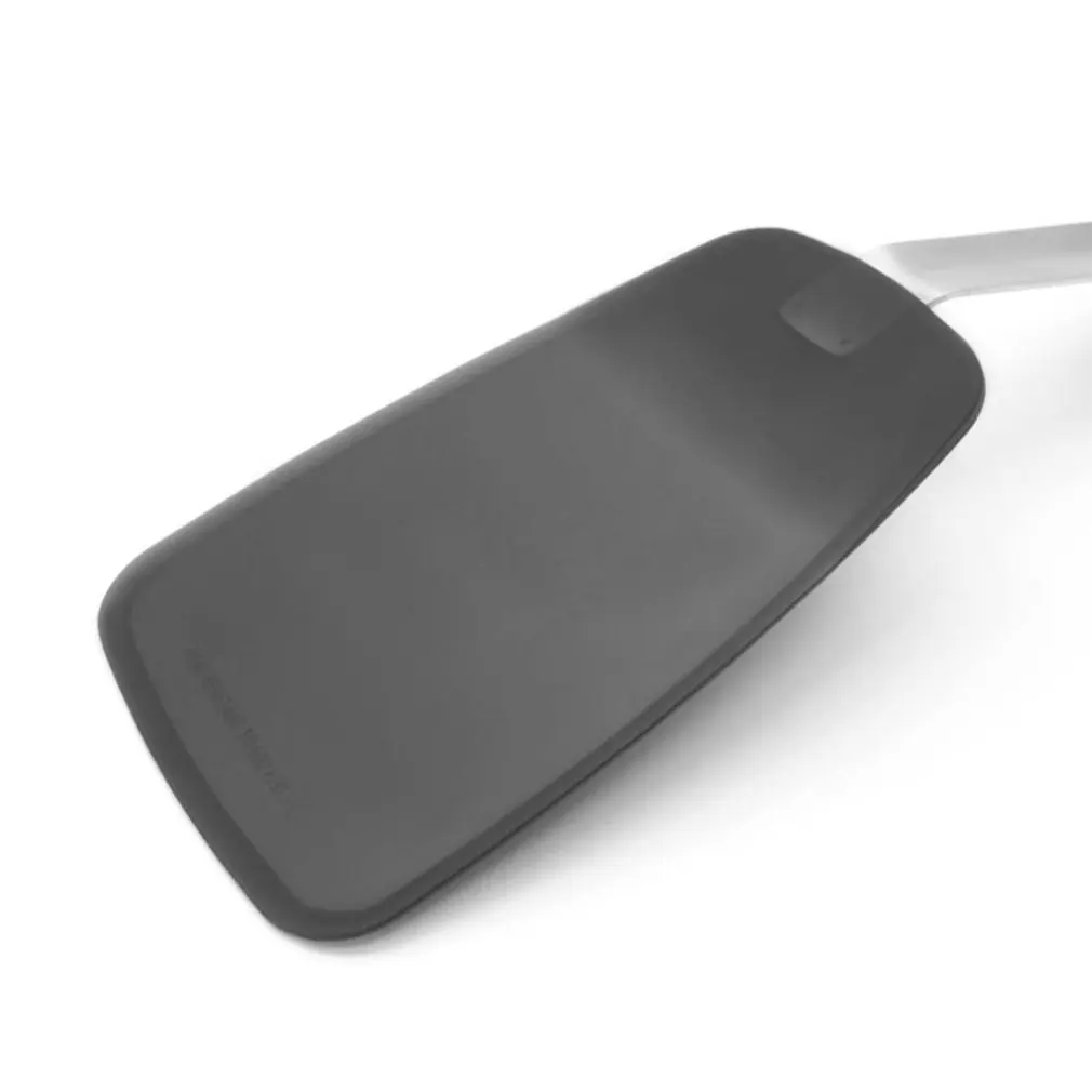 Антипригарный силиконовый кухонный шпатель ручка лопатка для котелка с выпуклым днищем гибкий силиконовый блинчик кухонная посуда
