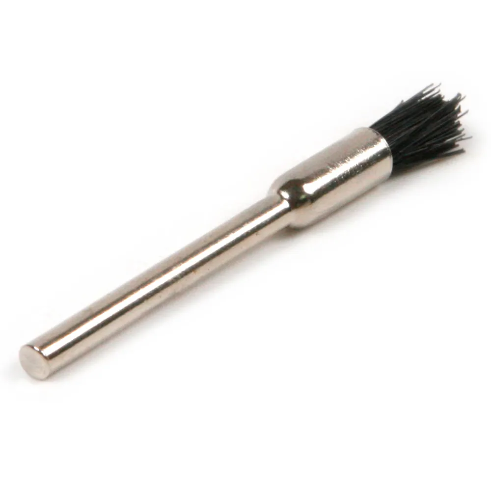 Полезная 1 шт. 5 мм черная нейлоновая кисть для полировки хорошая прочность прочная металлическая ручка щетка для полировка жадеита удаляет ржавчину с металла